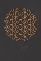 sacred geometry flower of life: 6" x 9" dotted grid blank 120 pages, bullet journal, notebook or diary 1691756695 Book Cover