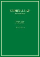 Criminal Law (Hornbook Series Student Edition) 0314260455 Book Cover