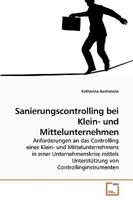 Sanierungscontrolling bei Klein- und Mittelunternehmen 3639253825 Book Cover