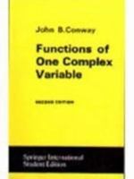 Functions of One Complex Variable 8185015376 Book Cover