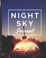 Night Sky Journal: Astronomer Notebook | Lunar Moon | Outer Space Observations | Stars | Stargazing | Telescope | Backyard Galaxy | Cosmic Star watching 1674116217 Book Cover
