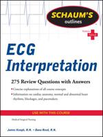 Schaum's Outline of ECG Interpretation 0071736484 Book Cover
