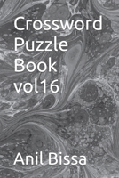 Crossword Puzzle Book vol16 B0BCCVTMND Book Cover