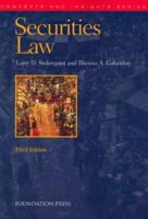 Securities Law (Concepts & Insights) (Concepts & Insights) 1599412039 Book Cover