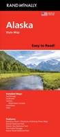 Rand McNally Easy to Read: Alaska State Map 0528028294 Book Cover