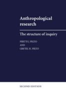 Anthropological Research: The Structure of Inquiry 052129228X Book Cover