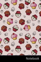 Notebook: Kuchen, Kuchen, Kuchen, Dessert Notizbuch / Tagebuch / Schreibheft / Notizen - 6 x 9 Zoll (15,24 x 22,86 cm), 150 Seiten, gl�nzende Oberfl�che. 1702254534 Book Cover