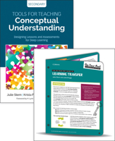 BUNDLE: Stern: Tools for Teaching Conceptual Understanding, Secondary + Stern: On-Your-Feet Guide to Learning Transfer (On-Your-Feet-Guides) 1071806556 Book Cover