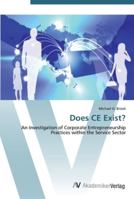 Does CE Exist?: An Investigation of Corporate Entrepreneurship Practices within the Service Sector 3836435527 Book Cover