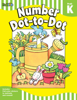 Number Dot-to-Dot: Grade Pre-K-K 141149895X Book Cover