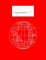 Graph Composition Notebook: Constellations on Celestial Sphere Retro Astronomy Gift - Red Math, Physics, Science Exercise Book - 5x5 Graph Paper - Gift For Kids, Teens, Boys, Girls - 7.5x9.75 100 page 1688097473 Book Cover