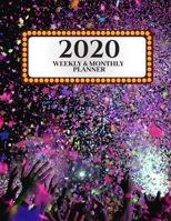 2020 Weekly & Monthly Planner: Planner And Journal Organizer 2020 | Planner Calendar 2020 1660670063 Book Cover