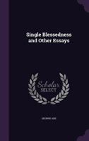 Single Blessedness and Other Observations 1022099205 Book Cover