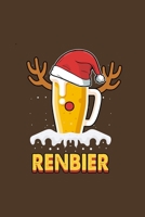 Renbier: A5 Jahresplaner Kalender Wochenplaner Organizer Terminkalender Renbier, Bier, Rentier, Weihnachten, Pils, Alkohol trinken, saufen Planer - Xmas Geschenkidee f�r Bier trinker, 105 Seiten - 52  1676597921 Book Cover