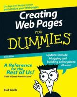 Creating Web Pages For Dummies 0470080302 Book Cover