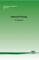 Internal Pricing 1601982704 Book Cover
