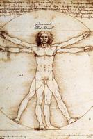 Journal Sketchbook: Journal Sketchbook: The Leonardo da Vinci Sketch Book: The Vitruvian Man: 150 Blank Paper - Leonardo da Vinci's Notebook, Journal, Sketchbook, Diary, Manuscript (The Vitruvian Man) 1082793442 Book Cover