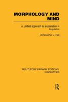 Morphology and Mind 1138976466 Book Cover