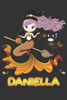 Daniella: Daniella Halloween Beautiful Mermaid Witch Want To Create An Emotional Moment For Daniella?, Show Daniella You Care With This Personal Custom Gift With Daniella's Very Own Planner Calendar N 1702422054 Book Cover