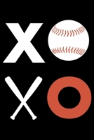 XOXO: Baseball Journal Baseball Player Notebook Valentines Day Gift 1675947643 Book Cover
