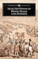 Selected Poems of Thomas Hood,: Winthrop Mackworth Praed and Thomas Lovell Beddoes (Pitt Poetry Series) 0822957604 Book Cover