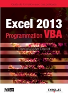 EXCEL 2013 : PROGRAMMATION VBA 2212139055 Book Cover