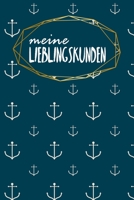 Meine Lieblingskunden: Blanko Kariert | Erfassung von Kundengesprächen | Für Vertriebler, Händler und alle mit Kundenkontakt | 120 Seiten | A5 | Motiv: Anker (German Edition) B083X5NQJY Book Cover