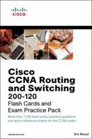 CCNA Routing and Switching 200-120 Flash Cards and Exam Practice Pack 1587204002 Book Cover