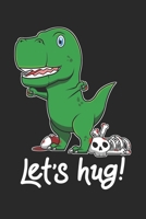 Let's Hug: 6x9 Zoll ca. DIN A5 Einhorn Notizheft gepunktet 120 Seiten gepunktetes Einhorn Notizbuch f�r Notizen in Schule, Universit�t, Arbeit oder zuhause. Eine tolles Geschenk f�r Ihre Liebsten. 1678550558 Book Cover