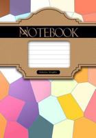 Notebook, Big Mosaic Background , 7 x 10, 50 Sheet 1973983664 Book Cover