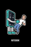 Notebook: A5 Notizbuch für Sarkasmus liebende Smartphone Süchtige 169296402X Book Cover