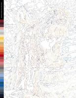 Color the Cover Horse Journal: Horse Color the Cover Journal for Creative Inducing Mindful Coloring 195859136X Book Cover