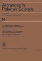 Advances in Polymer Science, Volume 14: Fortschritte Der Hochpolymeren-Forschung 3662155540 Book Cover