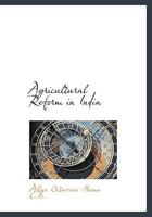 Agricultural Reform in India 1022048503 Book Cover