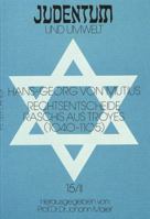 Rechtsentscheide Raschis Aus Troyes (1040-1105): Quellen Ueber Die Sozialen Und Wirtschaftlichen Beziehungen Zwischen Juden Und Christen - 2. Halbband 3820409270 Book Cover