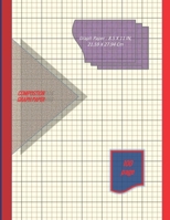 Graph Paper Notebook 8.5 x 11 IN, 21.59 x 27.94 cm: 1/4 inch thin (0.5pt) &1 inch thicker (1pt) light gray grid lines perfect binding, non-perforated, ... Paper, Grid Paper, or Squared Paper Notebook 1675352372 Book Cover