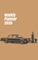 Weekly Planner 2020: calendar organizer for car enthusiasts. 5x8. 120 pages. 1692463365 Book Cover