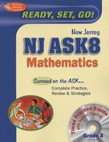 Texas TAKS Grade 8 Math  (REA) - The Best Test Prep for TX Grade 8 Math (Test Preps) 0738600202 Book Cover
