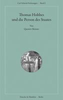 Thomas Hobbes Und Die Person Des Staates: Aus Dem Englischen Ubersetzt Von Christian Neumeier 3428152956 Book Cover
