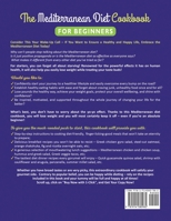 The Mediterranean Diet Cookbook For Beginners: Easy and Flavorful Recipes for Lifelong Health 1802169466 Book Cover