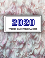 2020 Planner Weekly and Monthly: Jan 1, 2020 to Dec 31, 2020: Weekly & Monthly Planner + Calendar Views Inspirational Quotes and Navy Floral Cover ... December 2020 1706212976 Book Cover