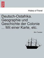 Deutsch-Ostafrika 3742841211 Book Cover