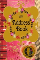 Address Book: Monogram Initial Q |Romantic Monogram Initial A |Contact Addresses Phone Numbers Email Birthday Anniversary Notes 1656320460 Book Cover
