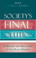 Society's Final Solution 0761807136 Book Cover