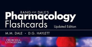 Rang & Dale's Pharmacology Flash Cards 0702059579 Book Cover