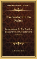 Commentary on the Psalms 1016203950 Book Cover