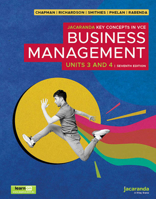 Jacaranda Key Concepts in VCE Business Management Units 3 and 4 7e learnON & Print & studyON 1119884713 Book Cover