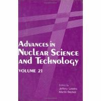 Advances in Nuclear Science and Technology: Volume 21 0306436140 Book Cover