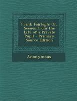 Frank Fairlegh 1530066778 Book Cover