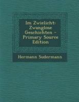 Im Zwielicht: Zwanglose Geschichten (Classic Reprint) 1363001019 Book Cover